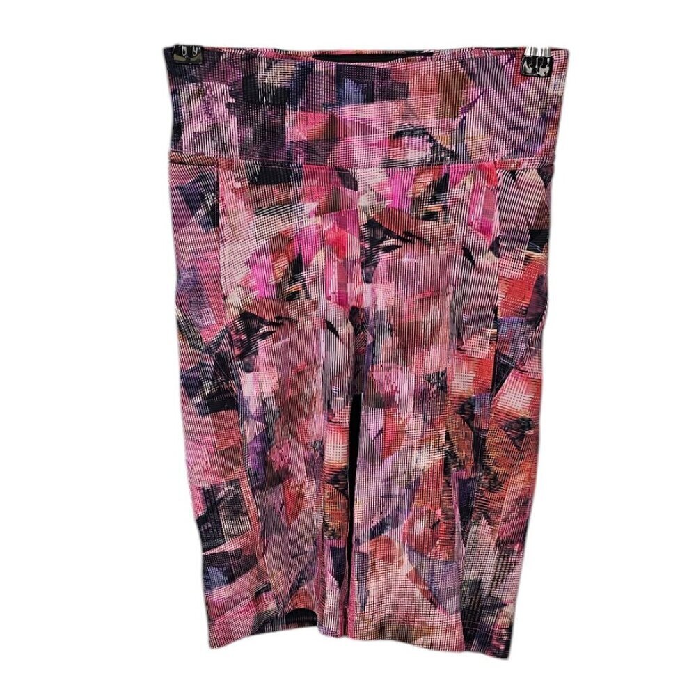 Lululemon On Pace Shorts 10", Sun Dazed Multi Pink, High Rise, Nulux Size 4